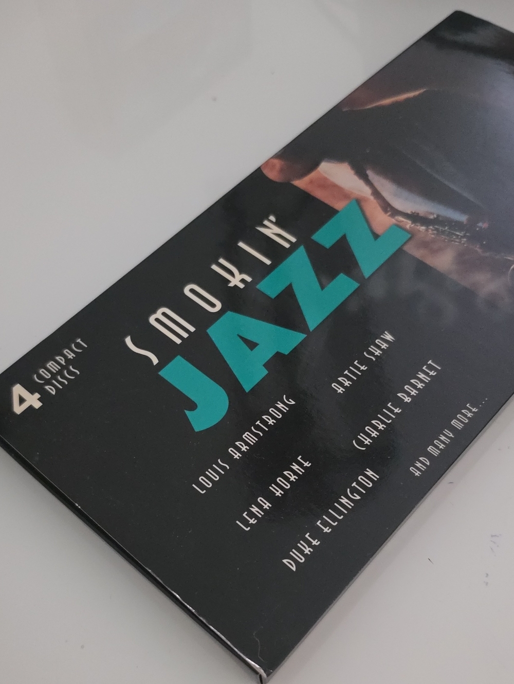 Smokin' Jazz CD Box Set - Black with Teal Accent